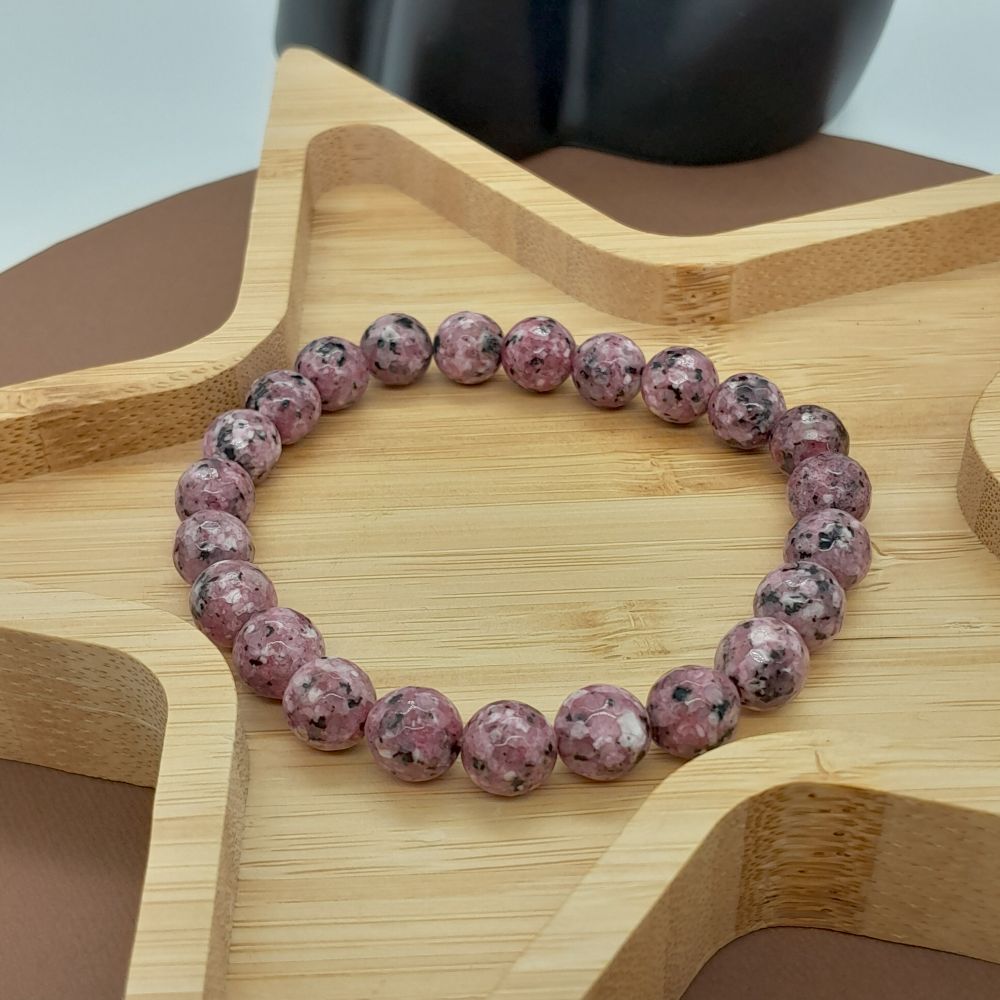 25 Bracelet Rhodochrosite H/F