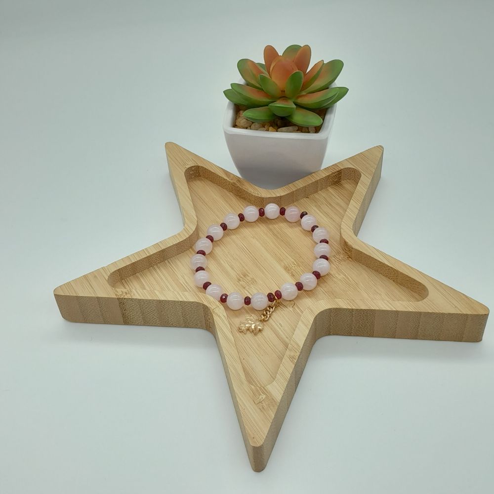 55 Bracelet Femme Rose Passion