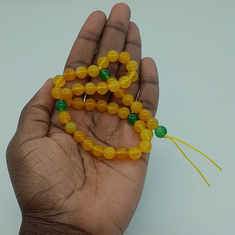 Chapelet Tasbih Traditionnel 33 Citrine