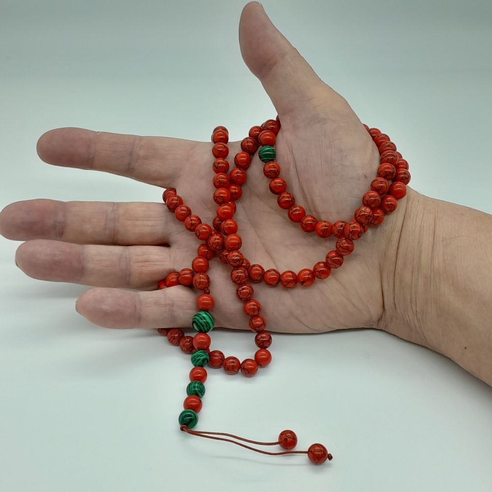 Chapelet Tasbih Traditionnel 99 Rouge