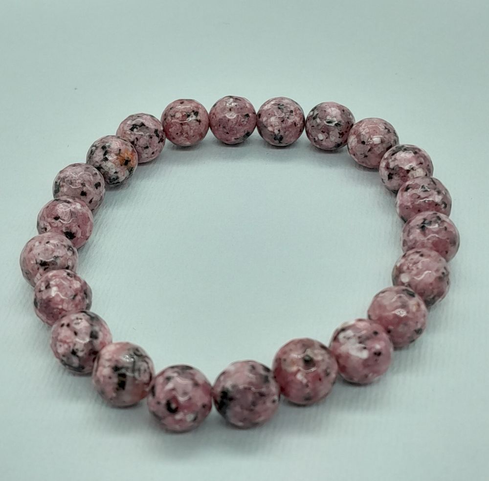 25 Bracelet Rhodochrosite H/F