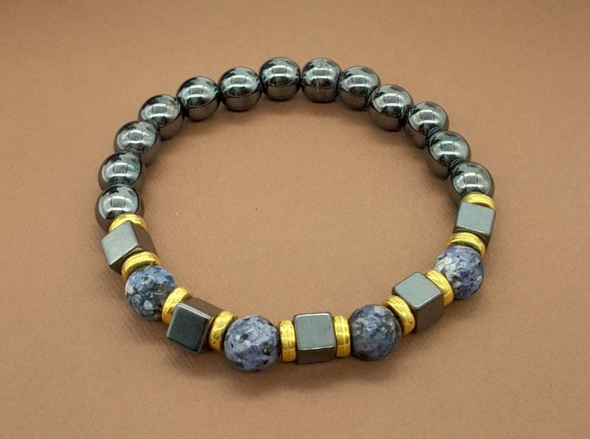 Bracelet Femme Hématite Lolite