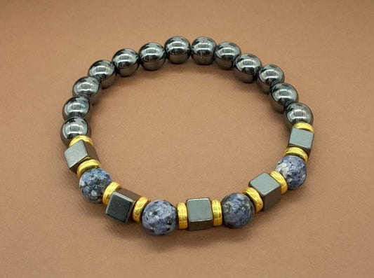 23 Bracelet Hématite Lolite H/F