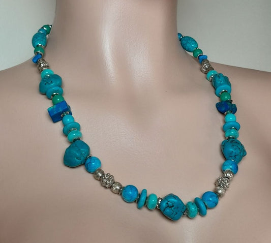 Collier Femme Turquoise Rhapsody Blue