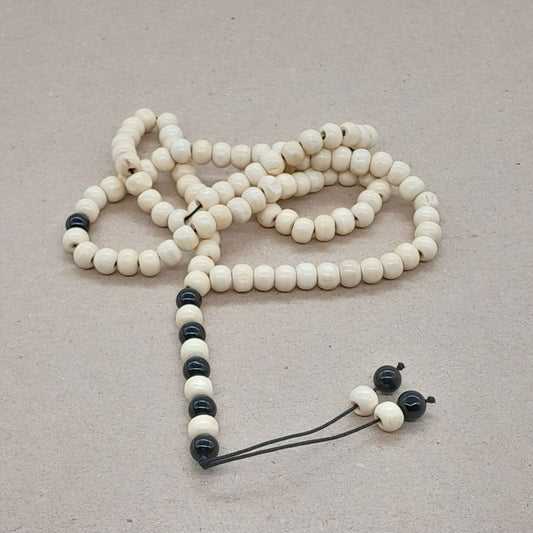 Chapelet Tasbih Traditionnel 99 Blanc