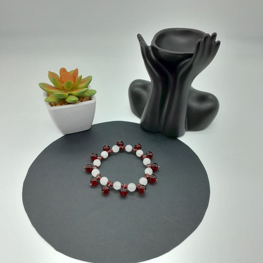 52 Bracelet Femme Rouge Désir