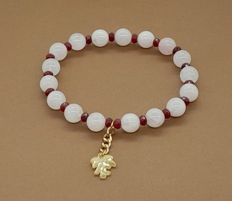55 Bracelet Femme Rose Passion